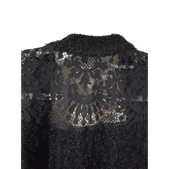 Artesia Cardigan size Large long line oversized cardigan waterfall open - Picture 5 of 9